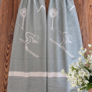2 Paños de cocina Schuss verdes