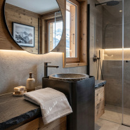 Toalla de Baño bosque de Abetos beige