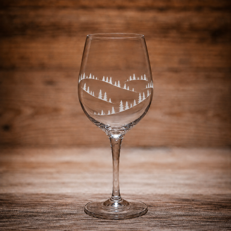Copa de vino abeto (X6)