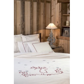 Housse de couette Cerf écru